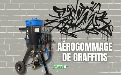 Aérogommage de graffitis – Décapage ou nettoyage