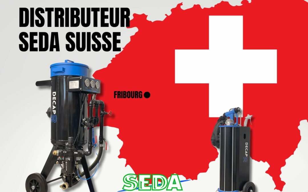 Aérogommeuse SEDA - distribution officielle & SAV partout en France